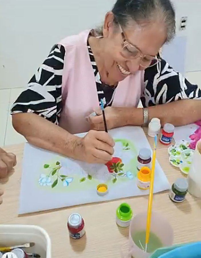 Participantes da oficina Multi Artes